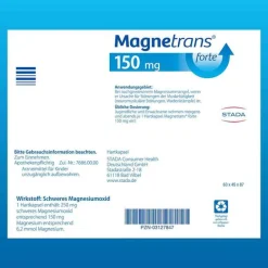 Magnetrans forte 150 mg Hartkapseln, 50 St- Magnesium