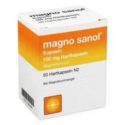 Magno sanol Hartkapseln, 50 St- Magnesium