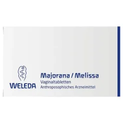 Weleda Majorana / Melissa Vaginaltabletten, 10 St- Für Die Frau