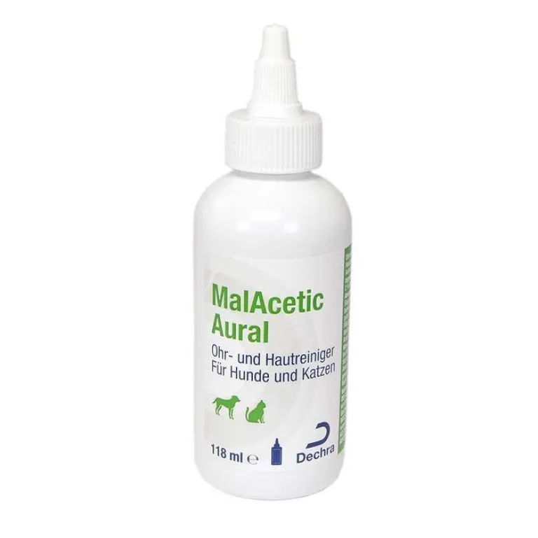 Malacetic Aural Ohrreiniger für Hunde / Katzen, 118 ml^Wy-Vet GbR Outlet