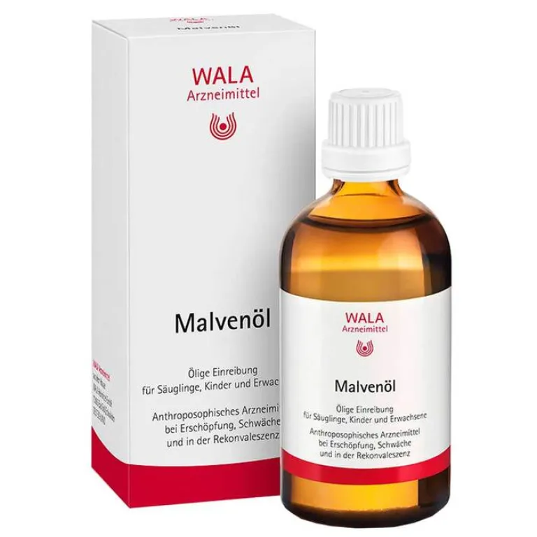Wala Malvenöl, 100 ml- Schlaf & Nerven