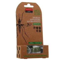 Manouka Zeckenspray|Mückenschutz-Mückenschutz Double Diffusor grün, 1 P