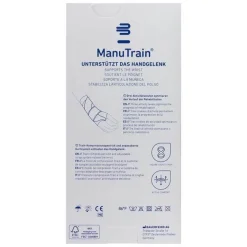 Manutrain Handgelenkbandage Größe 1 rechts titan, 1 St- Handgelenkbandagen