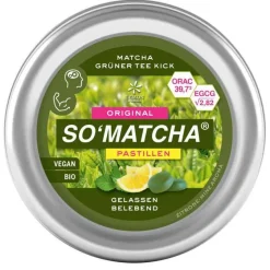So Matcha Bonbons-Matcha So`matcha Pastillen Grüntee Minze, 40 g