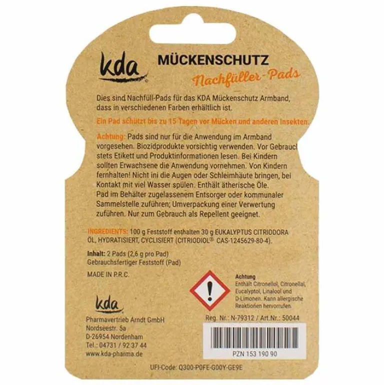 Mückenschutz Armband Nachfüller 2er Pack , 2 St^KDA