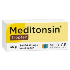 Meditonsin Tropfen bei Erkältung, 35 g- Grippemittel