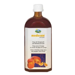 Medosan Orangensaft- und Kürbiskernextrakt Sirup, 250 ml^ Outlet