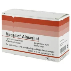 Megalac Sodbrennen Medikamente-Almasilat Suspension, 20X10 ml