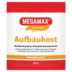 Megamax Aufbaukost Waldfrucht Pulver, 30 g- Sonstige Aufbaupräparate