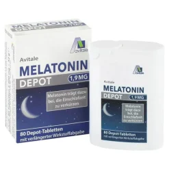 Melatonin 1,9 mg Depot Tabletten, 80 St^Avitale Online