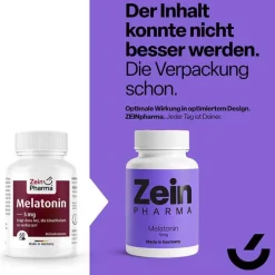 Zein Pharma Melatonin 5 mg Kapseln Zeinpharma, 60 St- Melatonin Tabletten