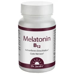 Melatonin B12 Dr. Jacob`s Tabletten, 60 St^Dr. Jacobs Outlet