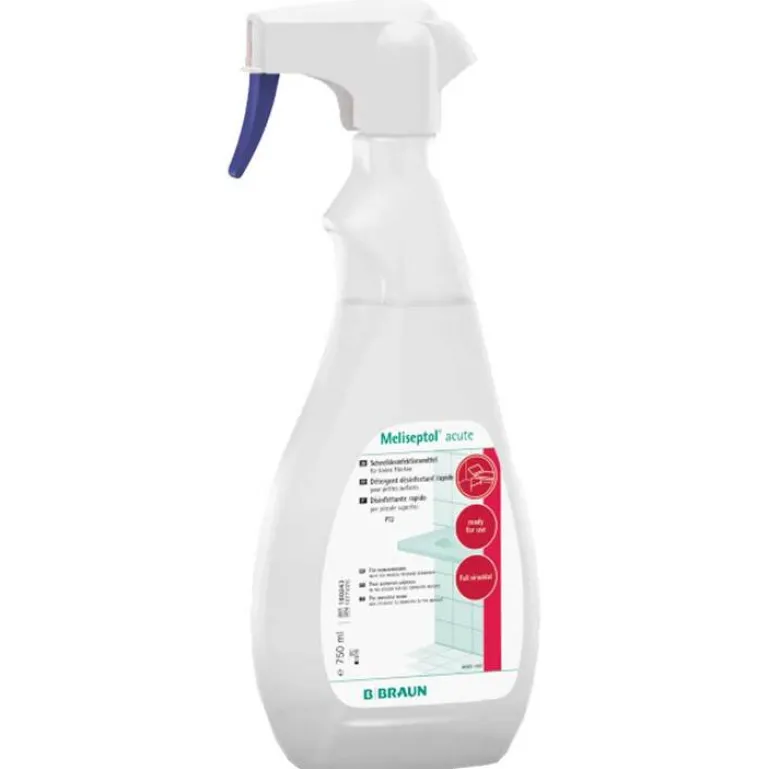acute Schnelldesinfektion Sprühflasche, 750 ml^Meliseptol Discount