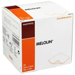 5x5cm Wundauflagen s, 25 St^Melolin Discount