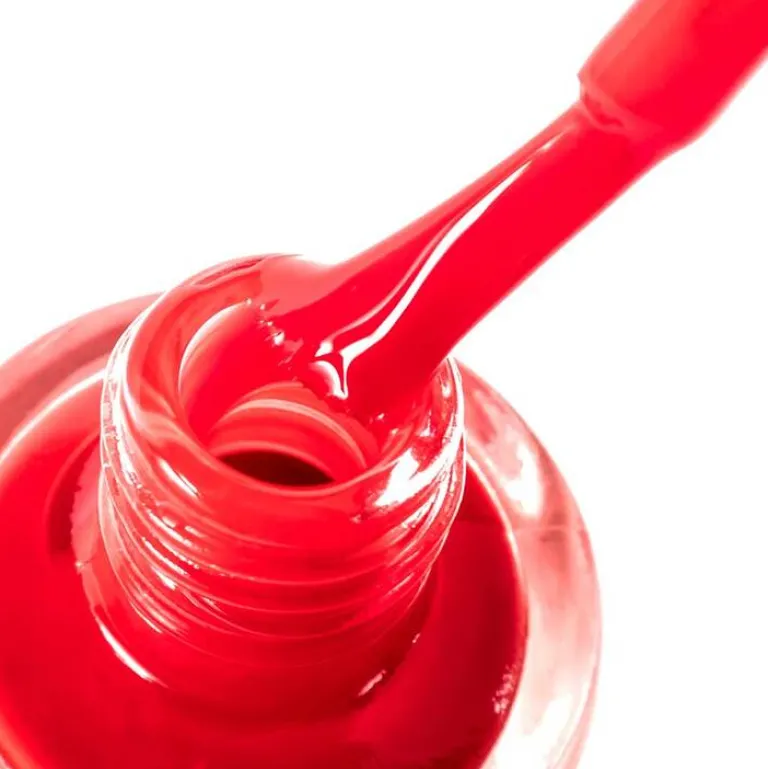 Meme Nagellack mit Silicium rot 02, 10 ml- Nagelpflege