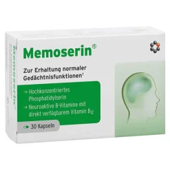 Intercell Hirnleistung & Nerven-Memoserin Kapseln, 30 St