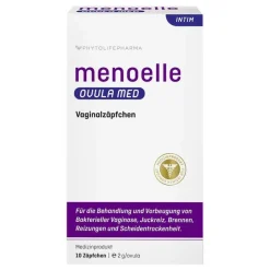 Menoelle Intimpflege-Ovula med Vaginalovula, 10 St