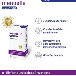Menoelle Intimpflege-Ovula med Vaginalovula, 10 St