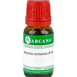 Mercurius corrosivus Arcana LM 12 Dilution, 10 ml^ New