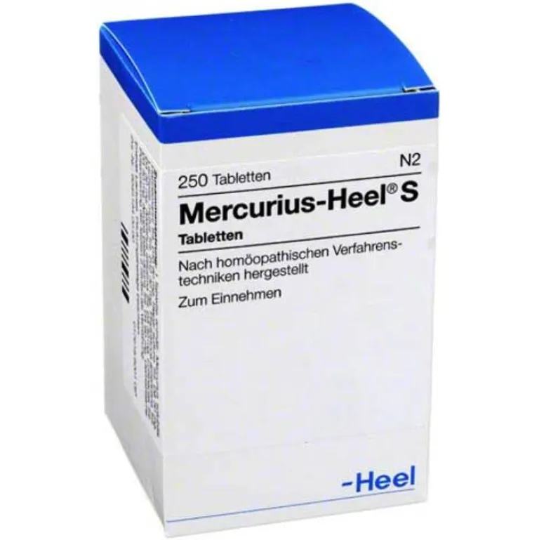 Mercurius S Tabletten, 250 St^Heel Hot