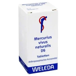 Weleda M-Mercurius vivus nat. D 6 Tabletten, 80 St