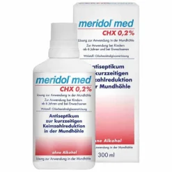 Meridol Zahnfleischentzündung Medikamente-® med CHX 0,2% Mundspülung, 300 ml
