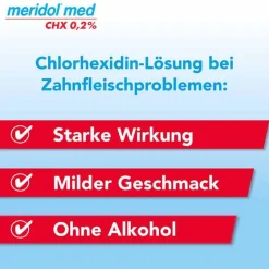 Meridol Zahnfleischentzündung Medikamente-® med CHX 0,2% Mundspülung, 300 ml