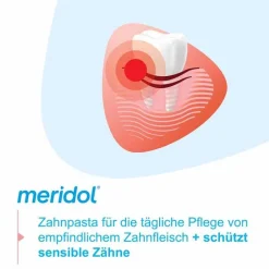 Meridol Zahnpasta & Zahncreme|Mundspülung-Rundumpflege Zahnpasta, 75 ml