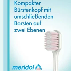 Meridol Rundumpflege Zahnbürste, 1 St- Zahnbürsten