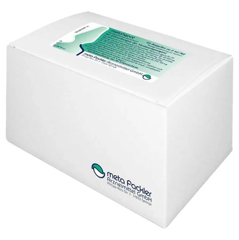 meta Fackler Metahepat Injektionslösung, 50X2 ml- Meta Fackler