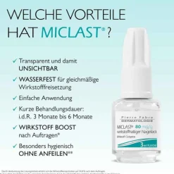 Miclast 80 mg / g wirkstoffhaltiger Nagellack, 3 ml- Nagelpilz Lack