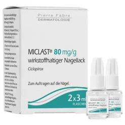 80 mg / g wirkstoffhaltiger Nagellack, 2X3 ml^Miclast Online