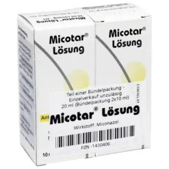Micotar Fußpilz Creme-Lösung, 20 ml