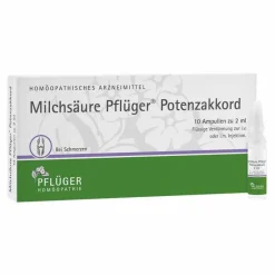 Pflüger Milchsäure Potenzakkord Injektionslösung Ampulle , 10 St- A. Pflüger