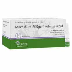 Pflüger A. Pflüger-Milchsäure Potenzakkord Injektionslösung Ampulle , 50 St