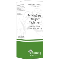 Milchsäure Tabletten, 100 St^Pflüger Discount