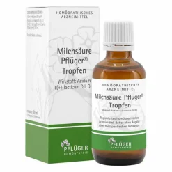 Milchsäure Tropfen, 50 ml^Pflüger