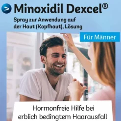 Dexcel Mittel Gegen Haarausfall-Minoxidil 50 mg / ml Spray z.Anw.a.d.Kopfhaut, 60 ml