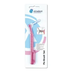 Miradent Zwischenraumreinigung-Interd.Bürste Pic-Brush 1er Set pink tr., 1 St