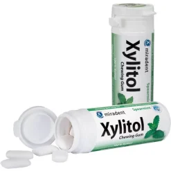 Zahnpflegekaugummi Xylitol Spearmint, 30 St^Miradent Clearance