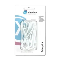 Zahnpick Zahnseiden, 30 St^Miradent Clearance