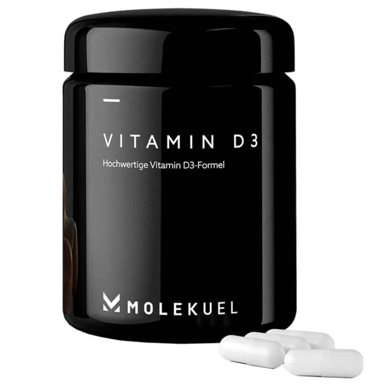 Molekuel Vitamin D (Colecalciferol)-Premium Vitamin D3-Formel, 120 St