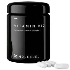 Molekuel Premium Vitamin B12-Komplex, 120 St- Vitamin B12 (Cobalamin)