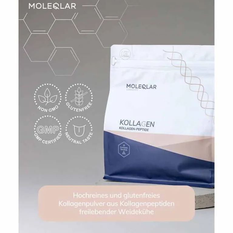 Moleqlar Kollagen-Peptide Pulver, 450 g- Kollagen