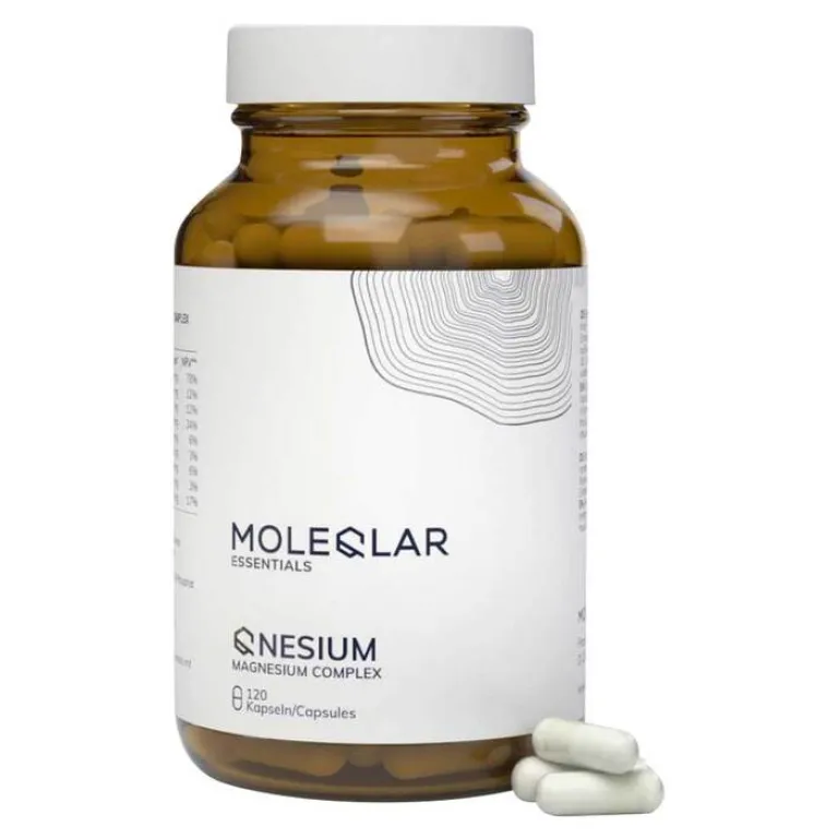 MoleQlar Longevity Qnesium Magnesium Complex Kapseln , 120 St- Magnesium