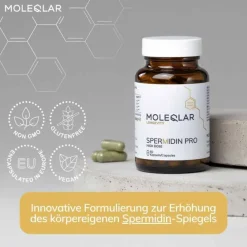 MoleQlar Longevity Spermidin pro Kapseln, 60 St- Spermidin