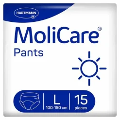 Molicare Windeln & Pants-Pants Day Inkontinenzhosen Größe L, 15 St