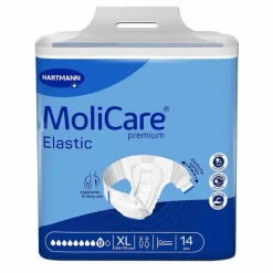 ® Premium Elastic Slip 9 Tropfen Größe XL, 14 St^Molicare Discount