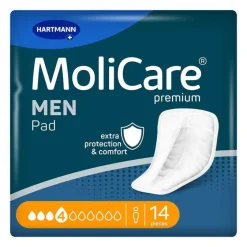 Premium Men Pad 4 Tropfen, 14 St^Molicare Clearance