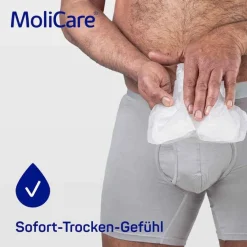 Premium Men Pad 3 Tropfen, 14 St^Molicare Hot